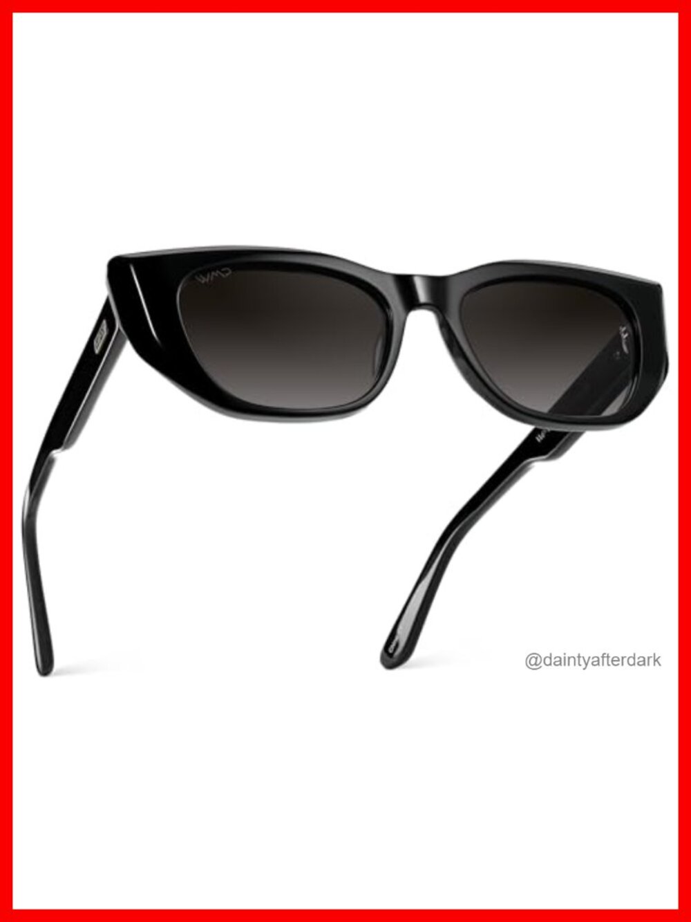 Polarized Cat-Eye Acetate Sunglasses Full Frame UV Protection Women